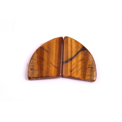 Kabošony páry Tygří Oko č.P159 (20x14x3mm)