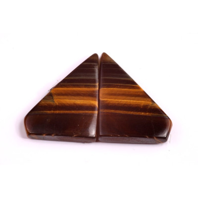 Kabošony páry Tygří Oko č.P151 (25x18x4mm)