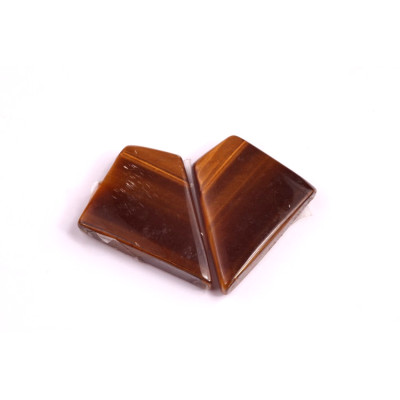 Kabošony páry Tygří Oko č.P172 (18x14x4mm)