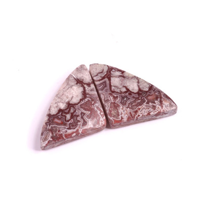 Kabošony páry Lace Agate č.P176 (25x18x5mm)