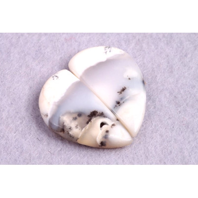 Kabošony páry Dendritický Opál č.P200 (26x14x5mm)