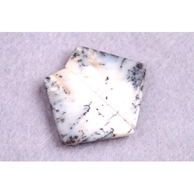 Kabošony páry Dendritický Opál č.P202 (28x16x4mm)