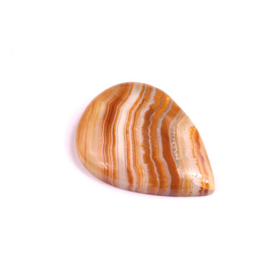 Kabošon Yellow Crazy Lace Agate č.2496 (31x24x5mm)