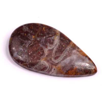 Kabošon Amethyst Prasiolite č.2573 (50x27x8mm)