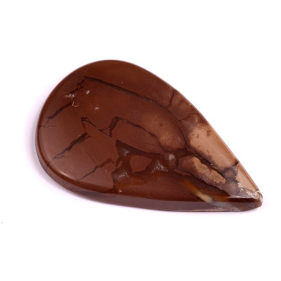 Kabošon Thunder Agate č.2606 (47x30x5mm)