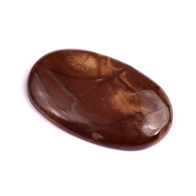 Kabošon Thunder Agate č.2607 (42x26x5mm)