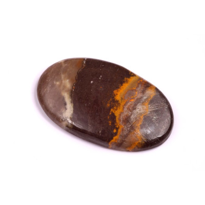 Kabošon Bumblebee Jasper č.2685 (37x23x5mm)