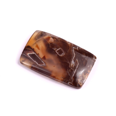 Kabošon Stick Agate č.2749 (32x20x5mm)