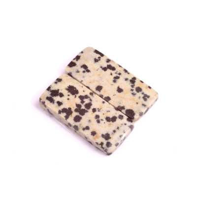 Kabošony páry Dalmatin Jasper č.P247 (25x12x4mm)
