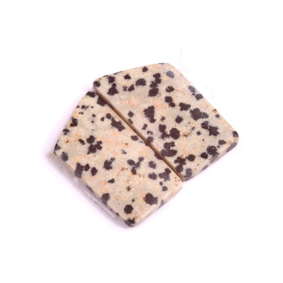 Kabošony páry Dalmatin Jasper č.P251 (27x15x4mm)