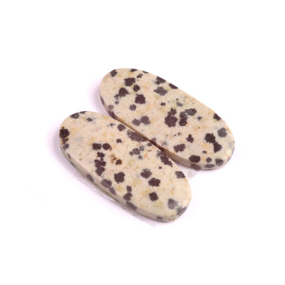 Kabošony páry Dalmatin Jasper č.P260 (29x13x4mm)