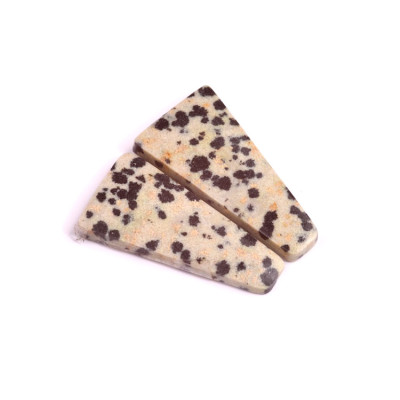 Kabošony páry Dalmatin Jasper č.P267 (27x14x4mm)