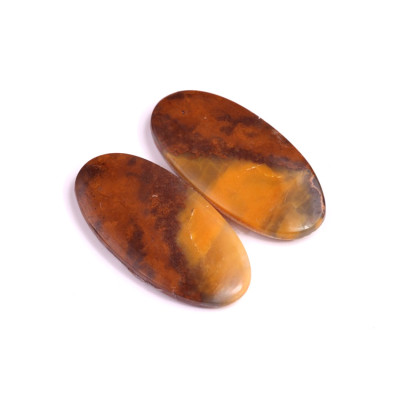 Kabošony páry Native Gold Opal č.P271 (28x15x3mm)