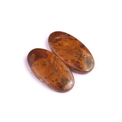 Kabošony páry Native Gold Opal č.P273 (25x13x4mm)