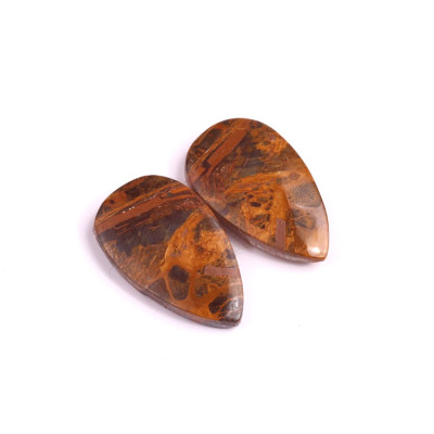 Kabošony páry Native Gold Opal č.P276 (23x14x3mm)