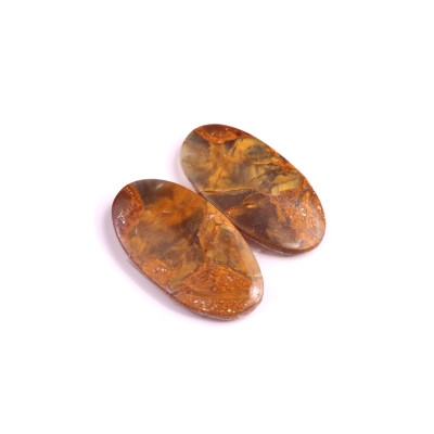 Kabošony páry Native Gold Opal č.P281 (23x12x3mm)