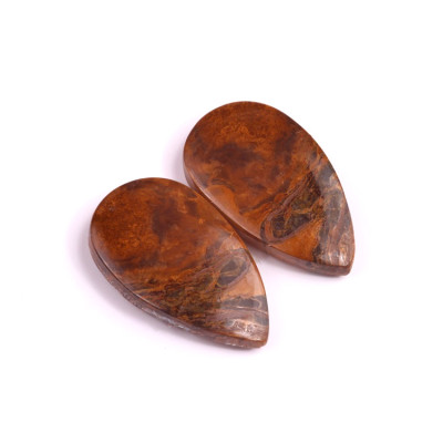 Kabošony páry Native Gold Opal č.P282 (27x16x4mm)