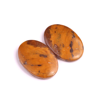 Kabošony páry Native Gold Opal č.P287 (25x17x4mm)