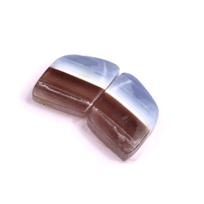 Kabošony páry Blue Opal č.P294 (17x16x5mm)