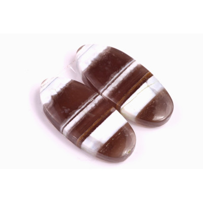 Kabošony páry Blue Opal č.P312 (31x14x5mm)