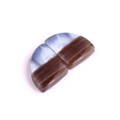 Kabošony páry Blue Opal č.P313 (18x16x5mm)