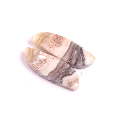 Kabošony páry Zebra Quartz č.P336 (29x10x5mm)