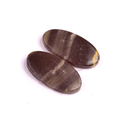 Kabošony páry Bumblebee Jasper č.P389 (27x13x4mm)