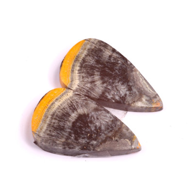 Kabošony páry Bumblebee Jasper č.P395 (31x18x4mm)