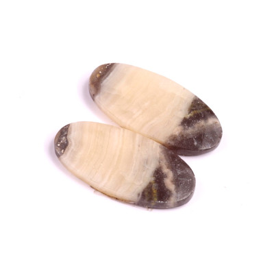 Kabošony páry Bumblebee Jasper č.P396 (29x14x4mm)