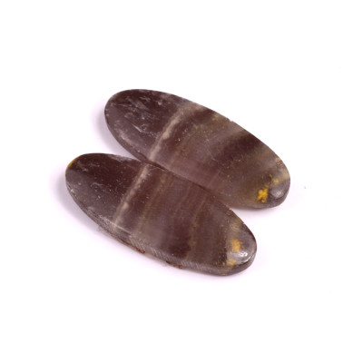 Kabošony páry Bumblebee Jasper č.P398 (30x12x4mm)