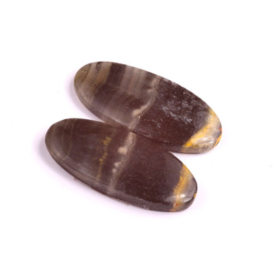 Kabošony páry Bumblebee Jasper č.P400 (31x14x4mm)