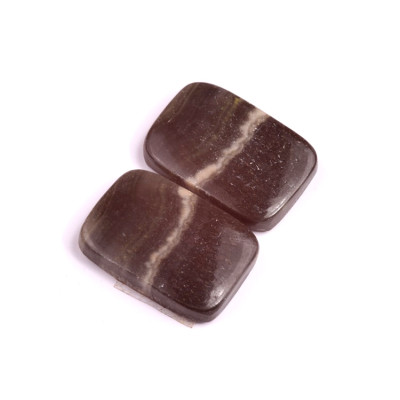 Kabošony páry Bumblebee Jasper č.P407 (22x15x4mm)