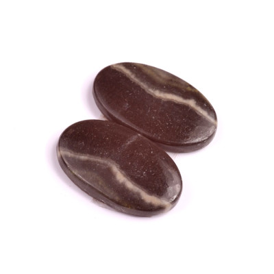 Kabošony páry Bumblebee Jasper č.P409 (26x15x4mm)