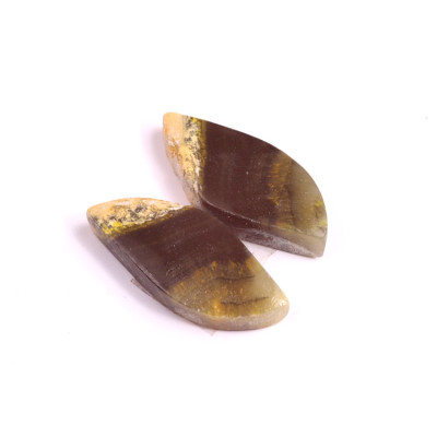 Kabošony páry Bumblebee Jasper č.P411 (26x12x4mm)