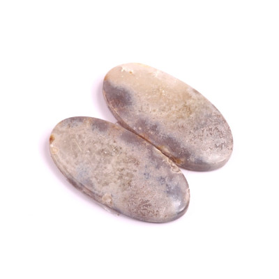 Kabošony páry Lace Agate č.P417 (30x15x4mm)