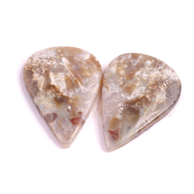 Kabošony páry Lace Agate č.P422 (31x22x4mm)