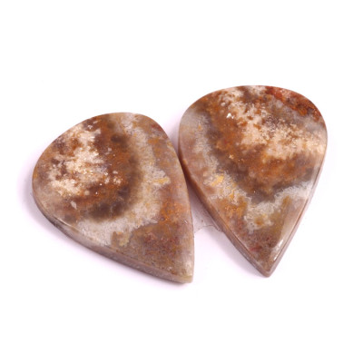 Kabošony páry Lace Agate č.P426 (30x22x4mm)