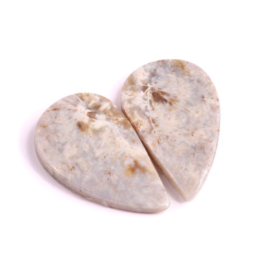 Kabošony páry Lace Agate č.P430 (30x19x5mm)