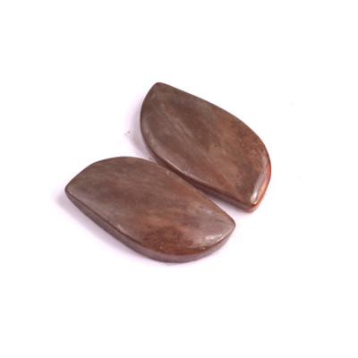 Kabošony páry Polychrome Jaspr č.P440 (26x14x4mm)