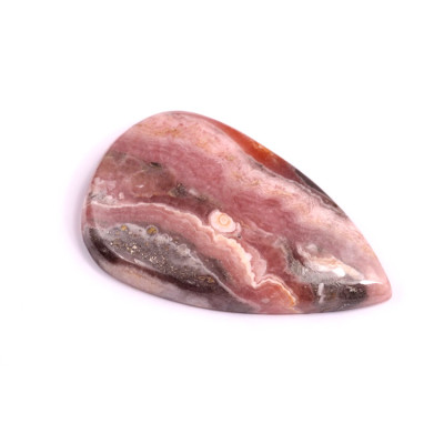 Kabošon Rhodochrosite Pyrite č.2965 (38x24x6mm)