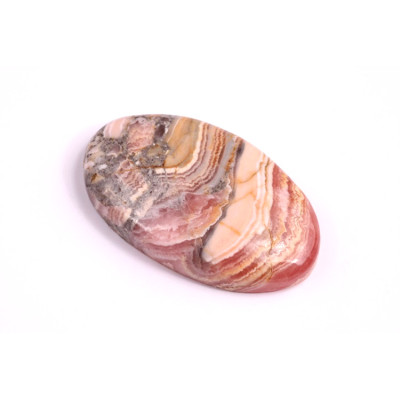 Kabošon Rhodochrosite Pyrite č.2971 (34x20x6mm)