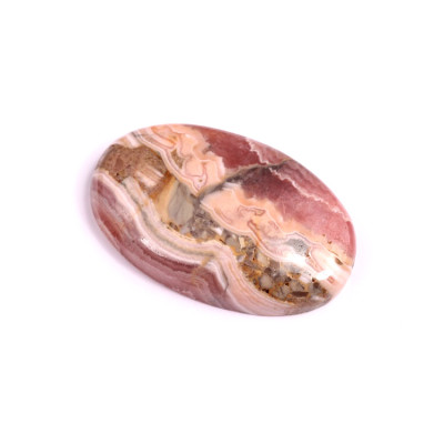 Kabošon Rhodochrosite Pyrite č.2973 (33x21x6mm)