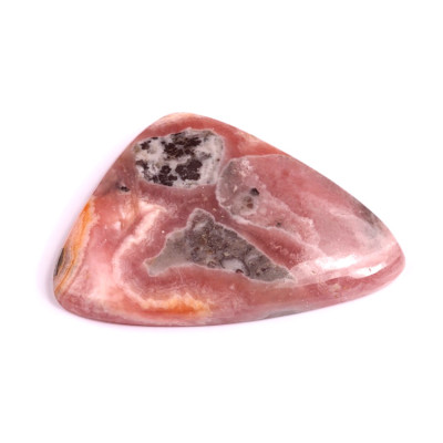 Kabošon Rhodochrosite Pyrite č.2974 (42x28x6mm)