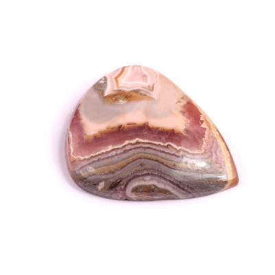 Kabošon Rhodochrosite Pyrite č.2977 (34x29x6mm)