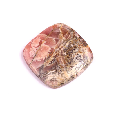 Kabošon Rhodochrosite Pyrite č.2981 (35x34x6mm)