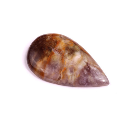 Kabošon Purple Chalsydony č.2990 (28x23x6mm)