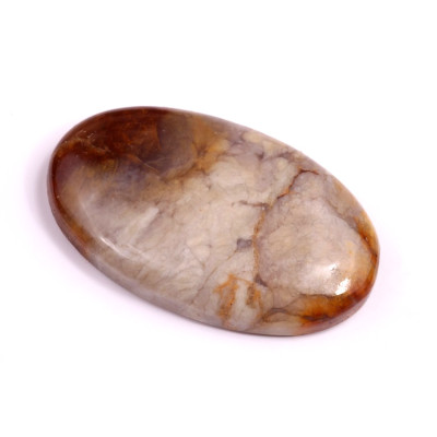 Kabošon Purple Chalsydony č.2998 (42x25x7mm)