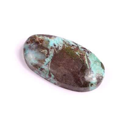 Kabošon Azurite Tourquise č.3091 (38x21x7mm)