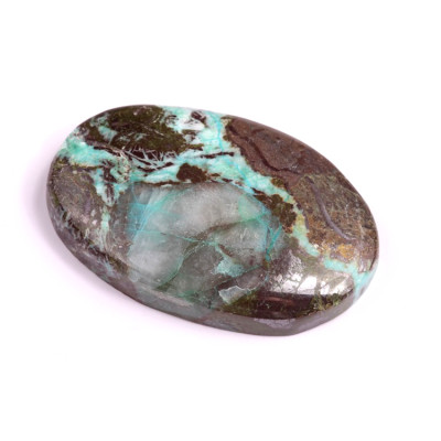 Kabošon Azurite Tourquise č.3099 (41x26x7mm)