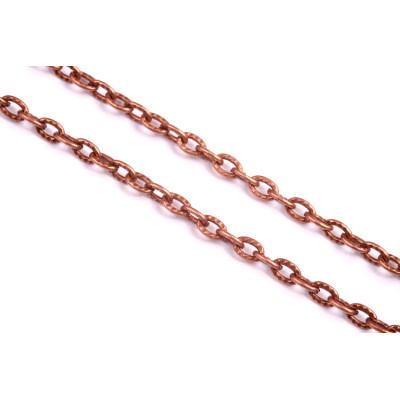 Řetízek Staroměď 4 (1m)